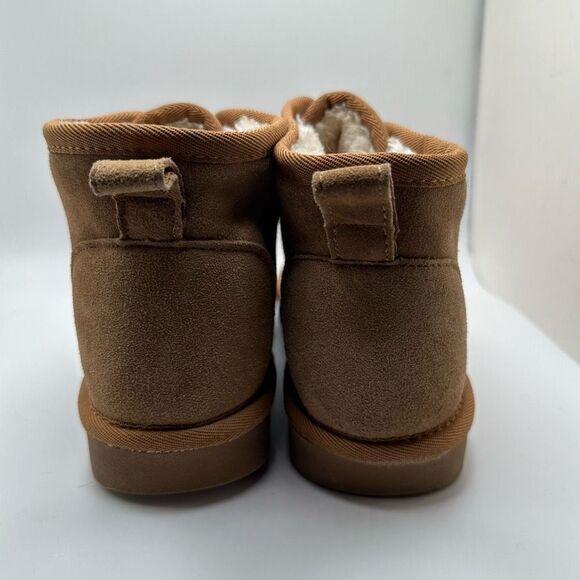 CUSHIONAIRE Women's Classic Fur Lined Lace Up Casual Winter Boots 7.5 CHESTNUT - Picture 4 of 7